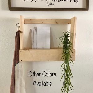 Handmade Mail Holder